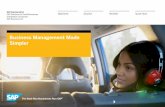 Business Management Made Simpler - SAP.com