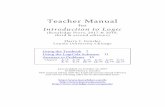 teacher manual for second edition of the book - Harry J. Gensler