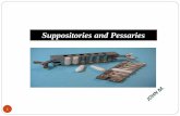 Suppositories and Pessaries - EOPCW