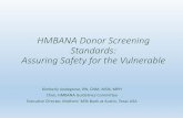 HMBANA Donor Screening Standards: Assuring Safetyfor the ...