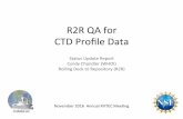 R2R QA for CTD Proﬁle Data - UNOLS