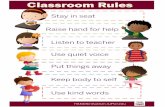 Classroom Rules in EST. 2004 HANDSinAutism.lUPUI
