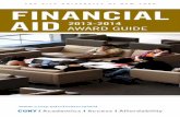 2013-2014 Financial Aid Award Guide - CUNY