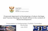 Proposed Approach to Developing a Culture Heritage and Tourism