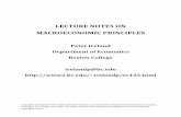 lecture notes on macroeconomic principles - Peter Ireland