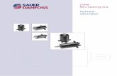 OSPM Mini-Steering Unit Technical Information - Sauer-Danfoss
