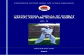 INTERNATIONAL JOURNAL OF COMBAT MARTIAL ARTS AND