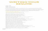 Writing your Resume, CV and References - The Career Services