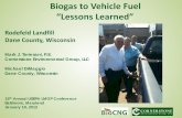 Biogas to Vehicle Fuel "Lessons Learned"