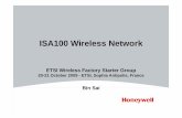 ISA100 Wireless Network - Docbox - ETSI