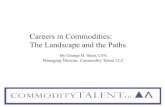 Careers in Commodities: The Landscape and the Paths