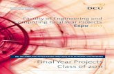 Faculty of Engineering and Computing Final Year Projects Expo 2011