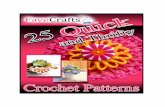 Quick Crochet eBook - myteacup