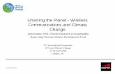 Unwiring the Planet - Wireless Communications and Climate Change