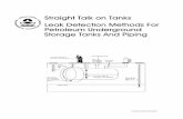 Straight Talk On Tanks: Leak Detection Methods For Petroleum
