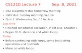 CS1210 Lecture 7 Sep. 8, 2021