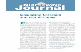 Simulating Crosstalk and EMI in Cables - CST