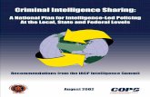 Criminal Intelligence Sharing - COPS Resource Center