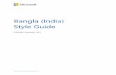 Bengali (India) Style Guide - Microsoft