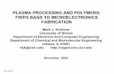 plasma processing and polymers - Computational Plasma Science