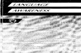 A Cross-Linguistic Approach to Language Awareness