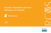 Practice Standards Scheme Modules and Awards