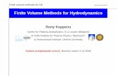 Lecture sheets: Finite volume methods for hydrodynamics