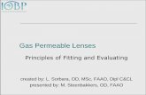 Rigid Gas Permeable Lenses