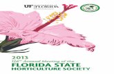 2013 Meeting Program - Florida State Horticultural Society