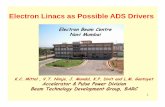 Electron Linacs as Possible ADS Drivers - Physics