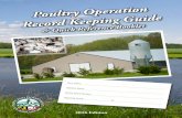 Poultry Operation Record Keeping Guide & Quick Reference Booklet