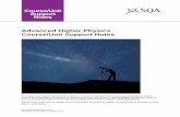 Advanced Higher Physics Course/Unit Support Notes - Scottish