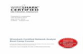 Wireshark Certified Network Analyst Boot Camp Course - Sharkfest