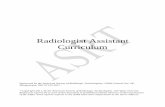 Radiologist Assistant Curriculum - American Society of Radiologic