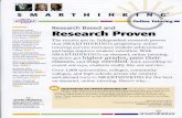 SMARTHINKING Research Based and Research Proven