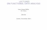 LECTURES ON FUNCTIONAL DATA ANALYSIS - Cfe-csda.org