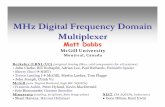 MHz Digital Frequency Domain Multiplexer - CMBPol