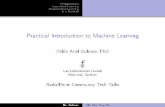 Practical Introduction to Machine Learning - Pablo Duboue