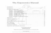 The Ergonomics Manual 4.3.05 - Mine Safety and Health Program