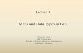 Maps and Data Types in GIS