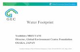 Water Footprint - International Environmental Technology Centre