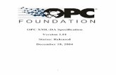 OPC XML-DA Specification