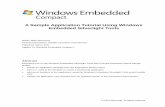 A Sample Application Tutorial Using Windows Embedded - Microsoft