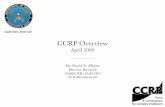 CCRP Overview Briefing - Command and Control Research Program
