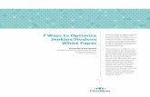 7 Ways to Optimize Jenkins/Hudson White Paper