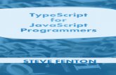TypeScript for JavaScript Programmers - Leanpub