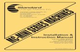 Installation & Instruction Manual - Standard Change-Makers, Inc