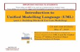 Introduction to Unified Modelling Language (UML) - the David R