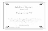 Mahler, Gustav Symphony #5 - La-