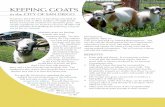 KEEPING GOATS - City of San Diego Official Website